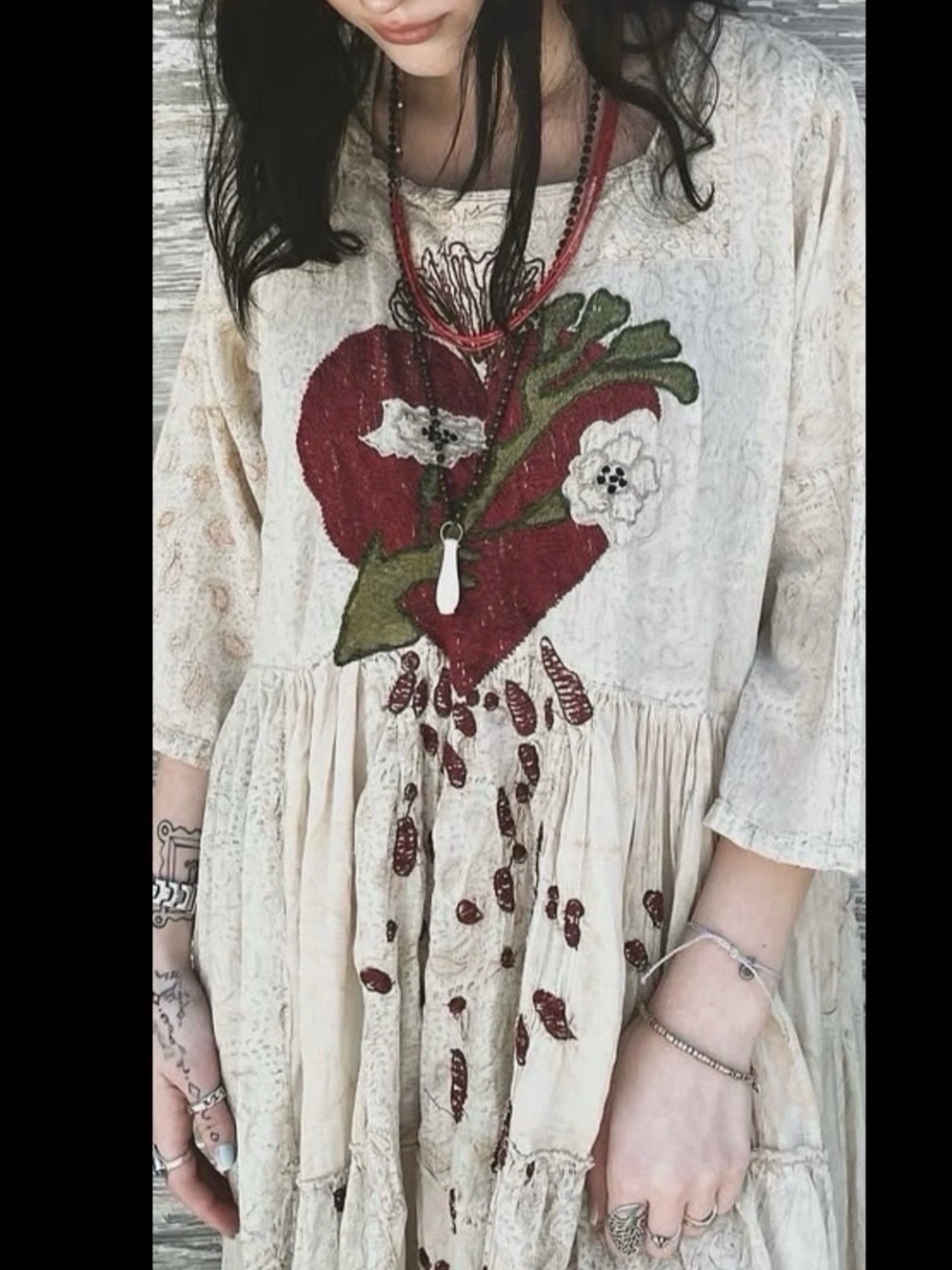 Magnolia Pearl Bleeding Heart Gloria Dress